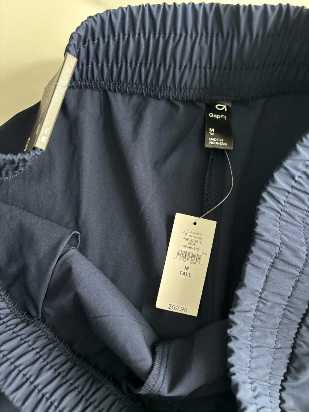 GAP Wide Leg Pants in Navy - Picture 5 of 13